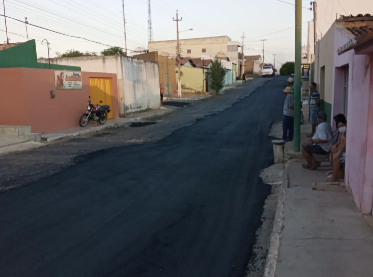 Começa obra de asfaltamento de ruas em São Julião