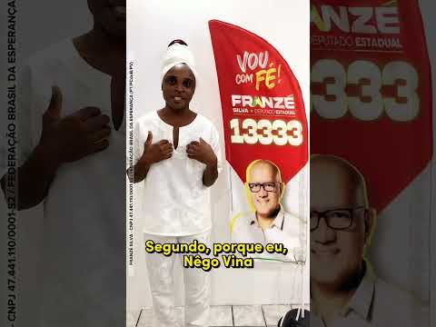 Valeu, Nêgo Vina | Franzé 13333 Deputado Estadual do Piauí #franzé13333 #franzécomfé #timedopovo